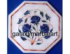 marble inlay work tile oct  5" TP-510  